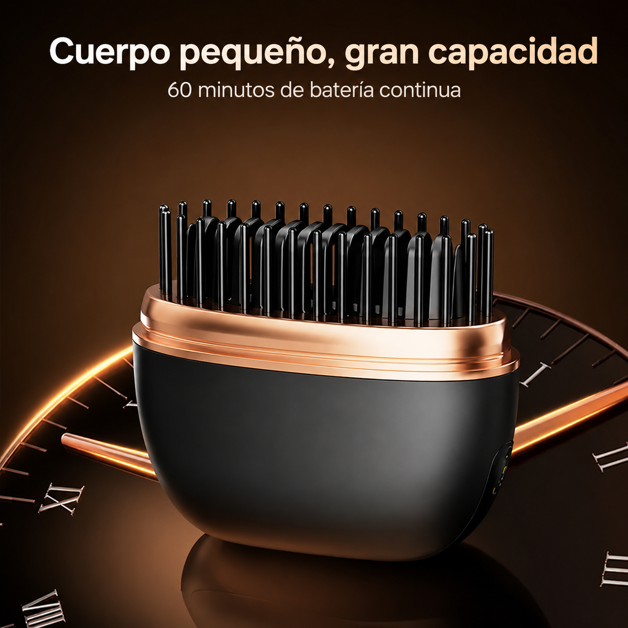 Peine Alisador Inalámbrico Anti frizz