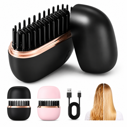 Peine Alisador Inalámbrico Anti frizz
