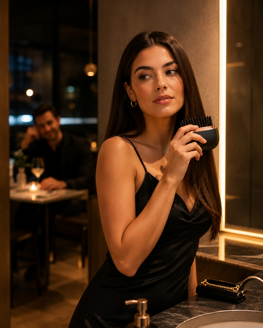 Peine Alisador Inalámbrico Anti frizz