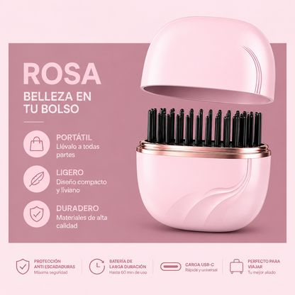 Peine Alisador Inalámbrico Anti frizz